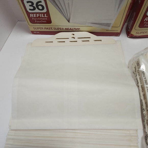 Sunbeam Rocket Grill Refill Replacement Parchement Pouches 62 Pouches - Picture 5 of 7